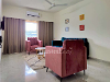 Living Area of TrustedStay Shantikamal Service Apartment in Santacruz East, Mumbai